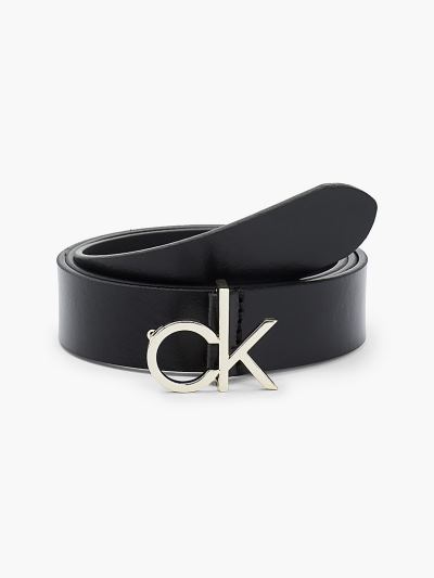 Calvin Klein Táskák & Kiegészítők HU200462 | Calvin Klein Bőr Női Öv Fekete
